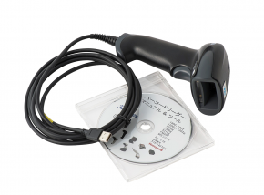 Barcode scanner for cable harness testing with  PC connection
