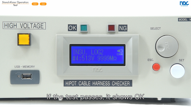 Hi-Pot Cable Harness Testers_Insulation Resistance Testing