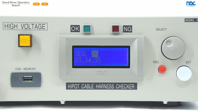 Hi-Pot Cable Harness Testers_ Search Testing OK