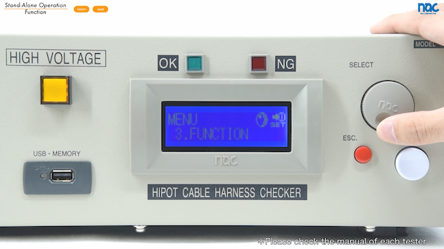 Hi-Pot Cable Harness Testers_Function