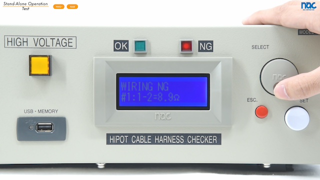 Hi-Pot Cable Harness Testers_NG in Resistance Testing