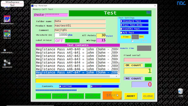 How to measure resistance of cable harness by WireExpress_03