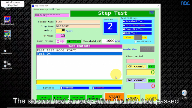 How to test switch cable harness by WireExpress