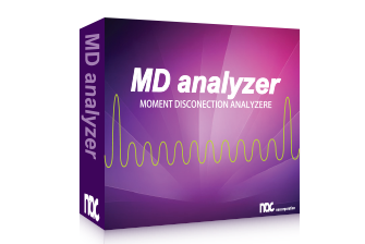 瞬間断線試験/測定用のPCソフト MD Analyzer